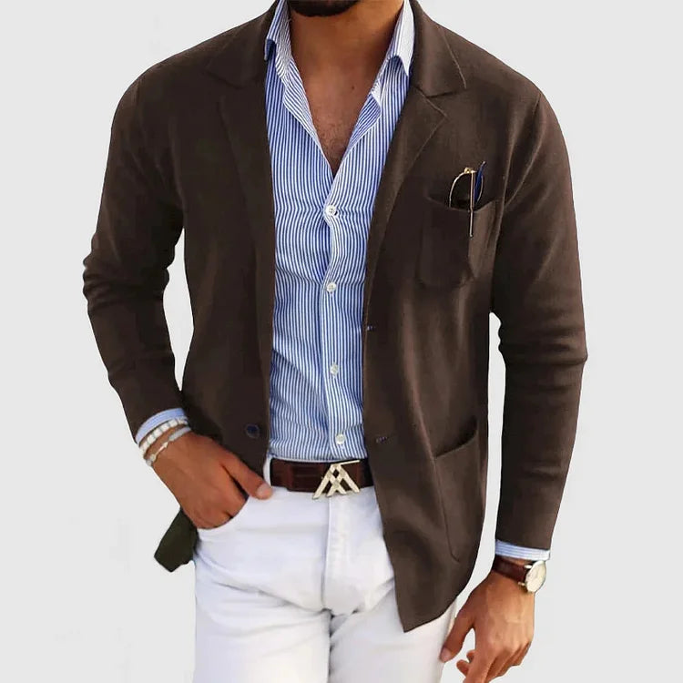 Blazer de Punto de Hombre | Estilo Casual