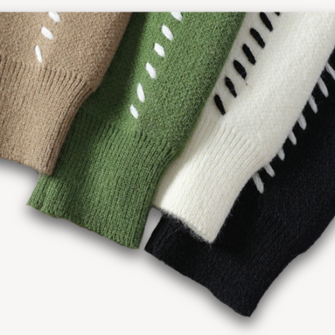 Cárdigan de Hombre | Costura de Contraste