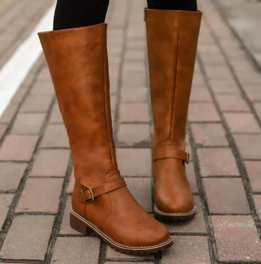 Botas Altas de Mujer | Hebilla Lateral